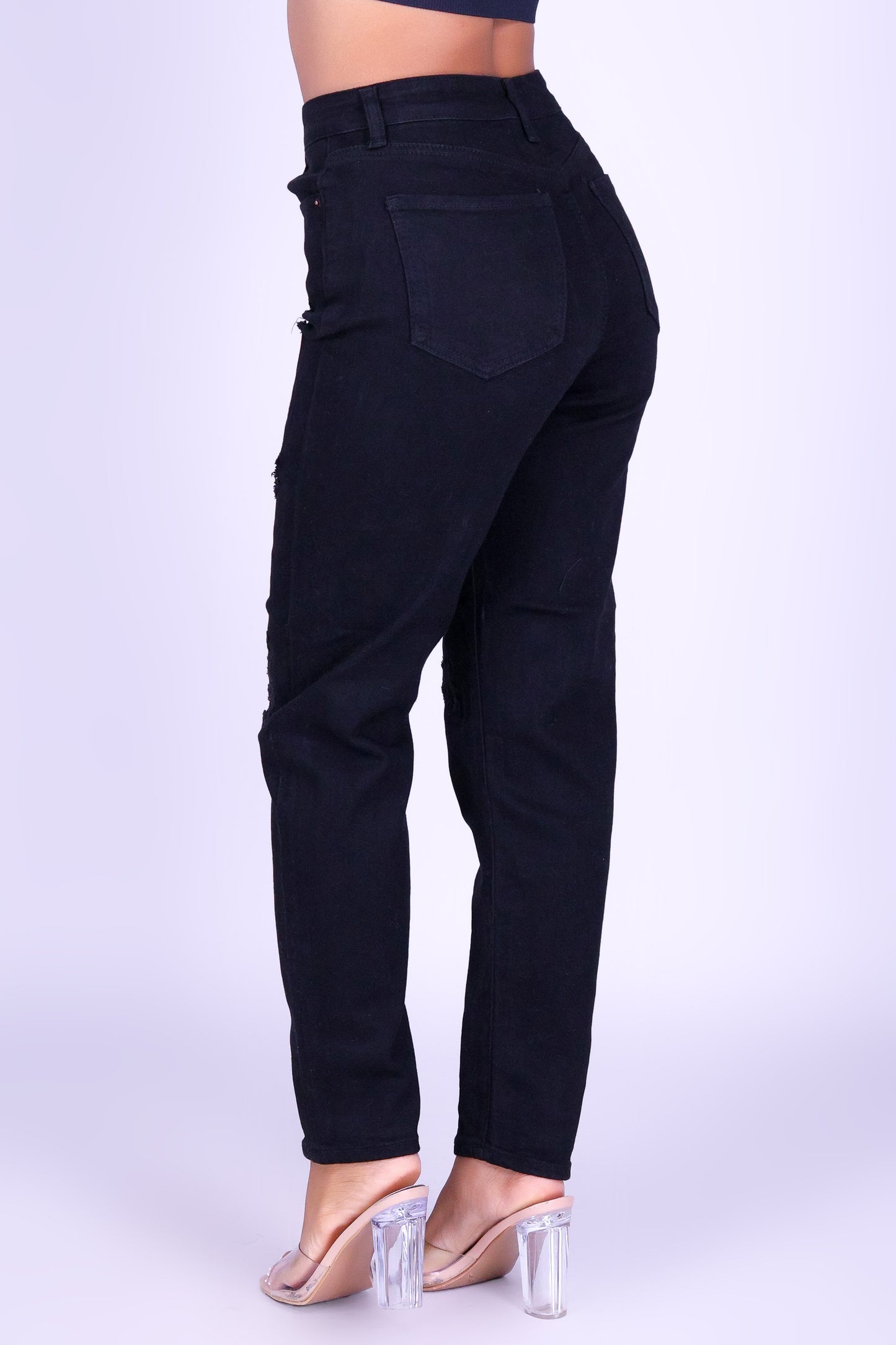 WEEKEND BLUES MOM JEANS