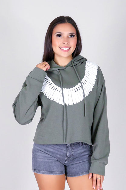 GINGER LEI HOODIE