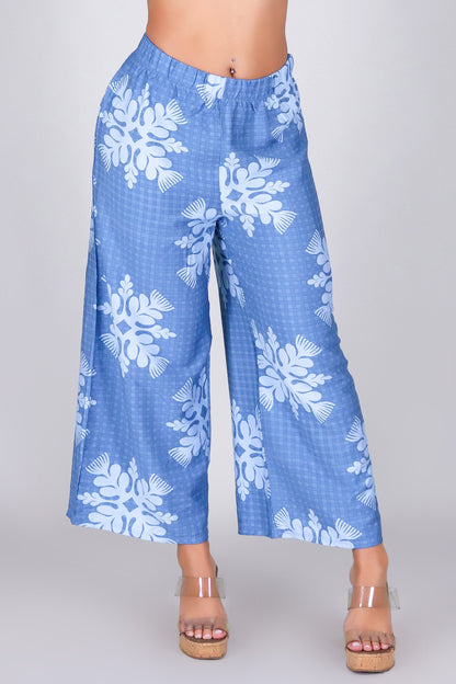 GINGHAM OHIA CAPRI'S