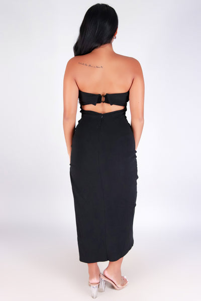 Jeans Warehouse Hawaii - TUBE LONG SOLID DRESSES - SLEEK SEDUCTION TUBE DRESS | By HYFVE