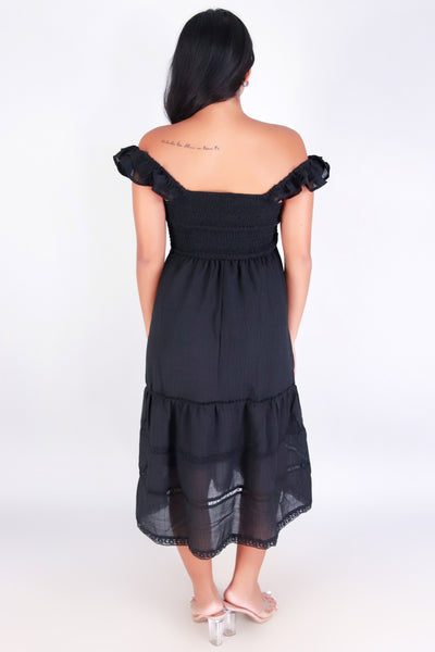 Jeans Warehouse Hawaii - S/L LONG SOLID DRESSES - DAYDREAM DARLING DRESS | By GOGO APPAREL INC