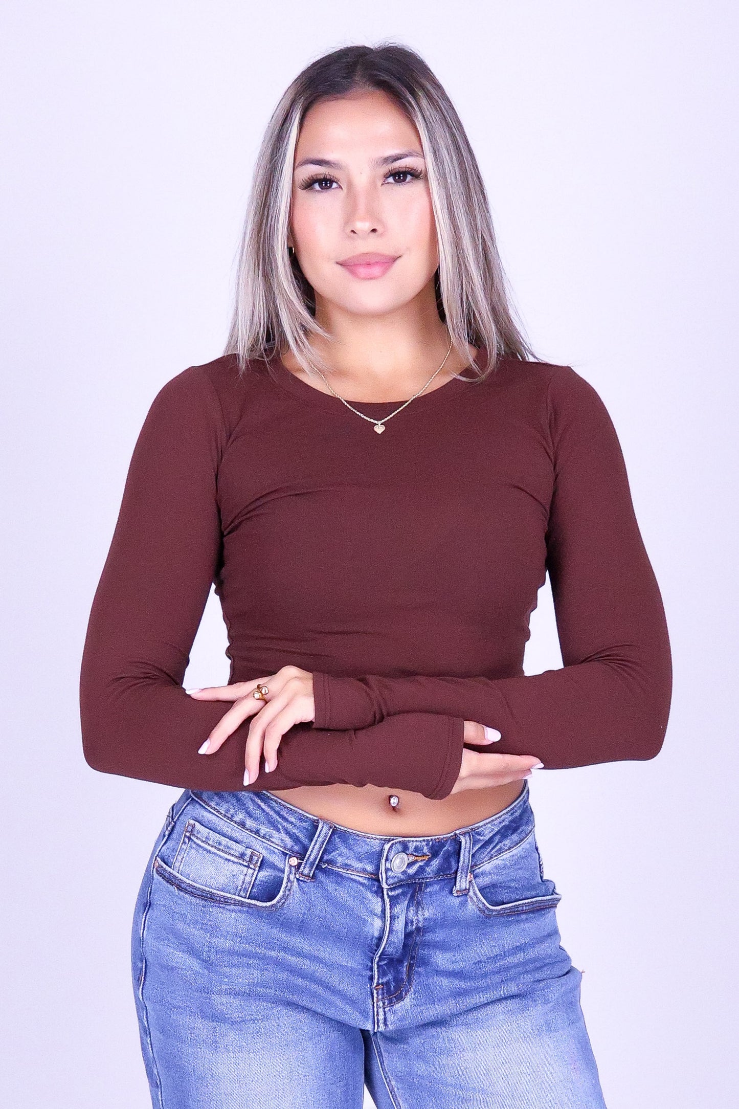 WATCH OUT LONG SLEEVE TOP