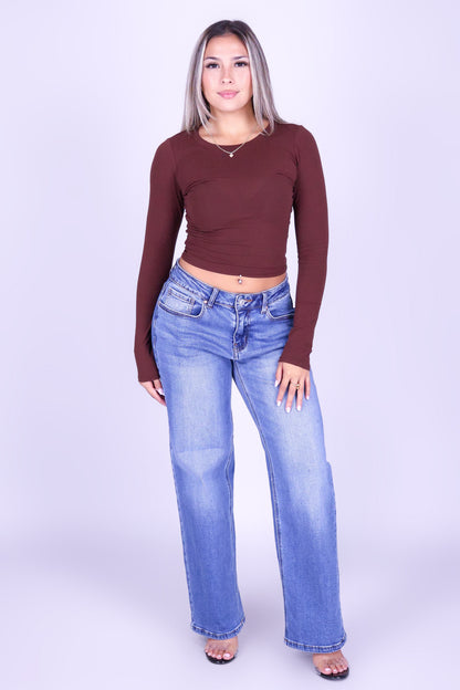 WATCH OUT LONG SLEEVE TOP