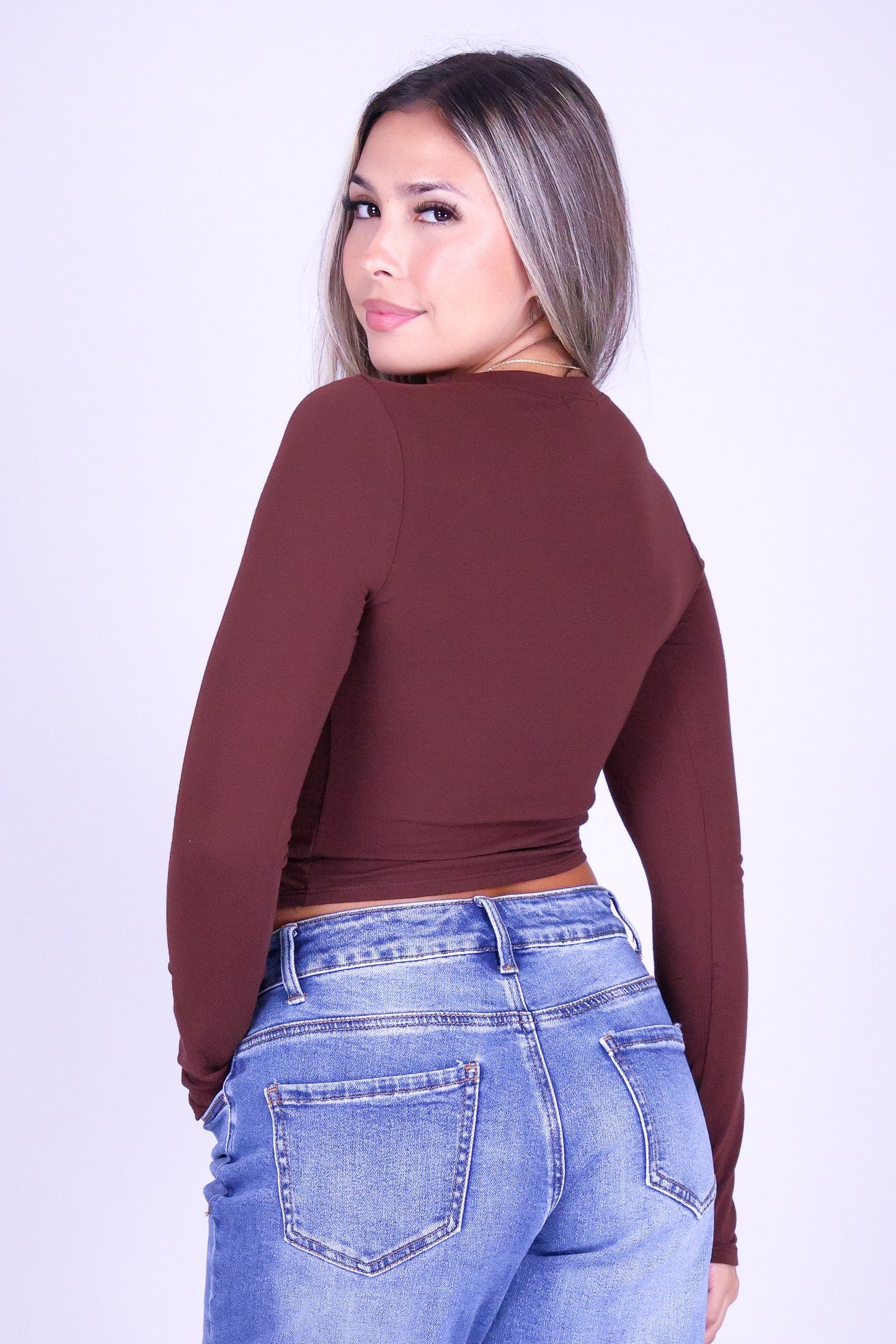 WATCH OUT LONG SLEEVE TOP