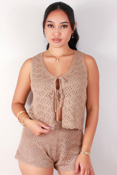 Jeans Warehouse Hawaii - MATCHING SEPARATES - ISLAND GIRL CROCHET TOP | By IKEDDI IMPORTS