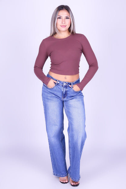 TAKE IT SLOW LONG SLEEVE TOP