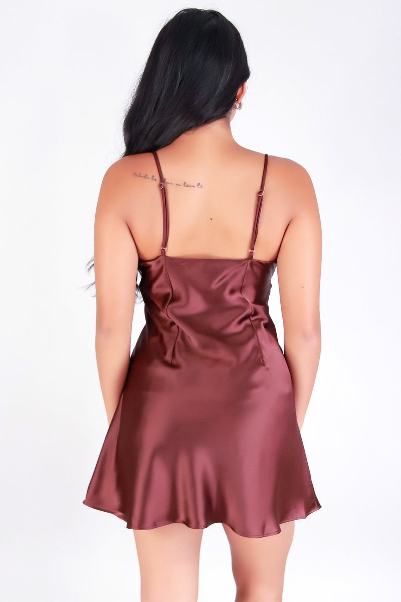 Jeans Warehouse Hawaii - S/L SHORT SOLID DRESSES - SLIP INTO CHIC DRESS | By HYFVE