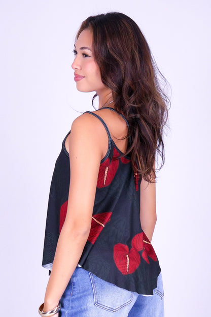 ANTHURIUM SHELL RIBBED TOP