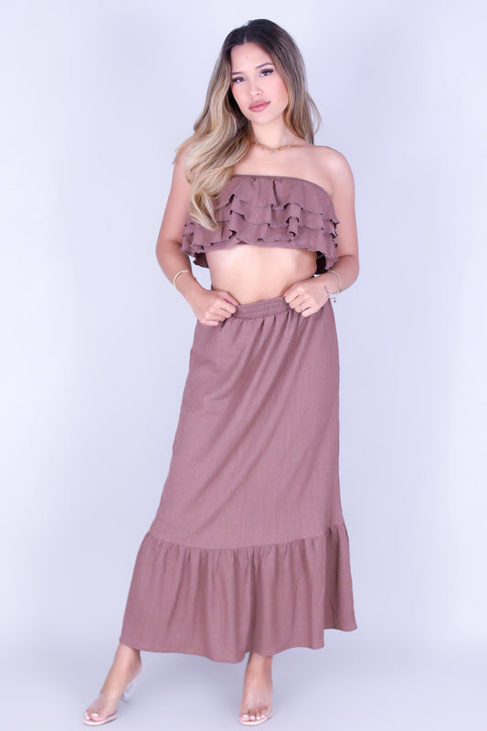 MOONLIT ROMANCE MAXI SKIRT