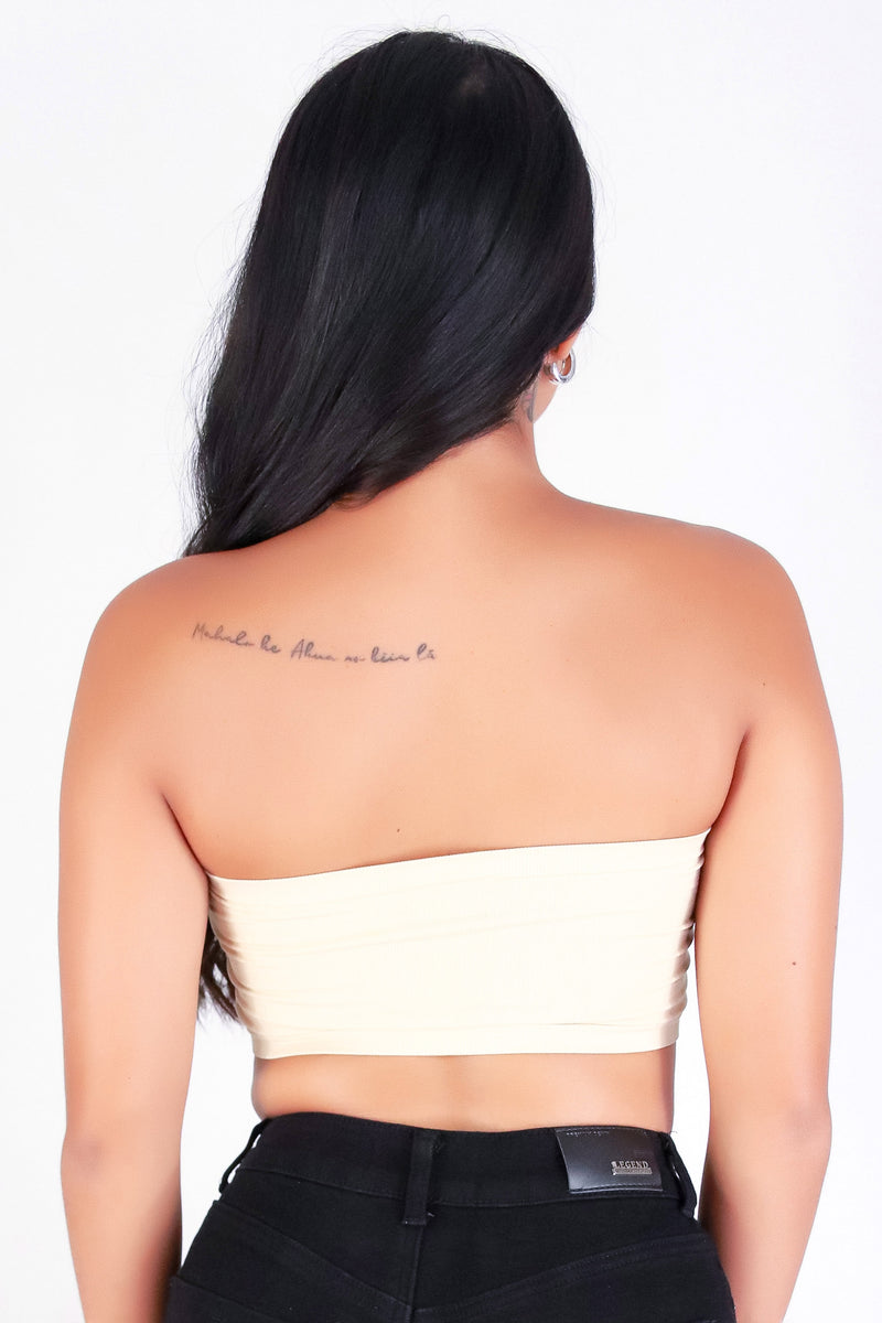 Jeans Warehouse Hawaii - TANK/TUBE SOLID BASIC - EVERYDAY BASIC BANDEAU | By K. LEE
