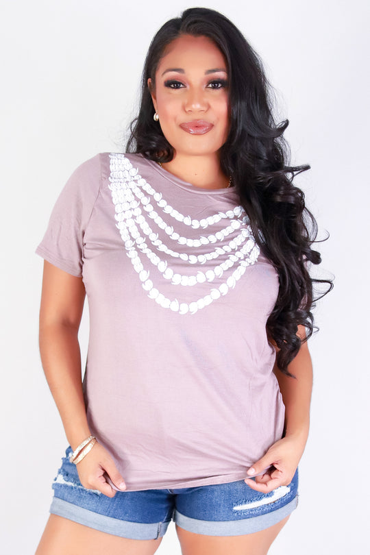 5 STRAND PIKAKE LEI TEE