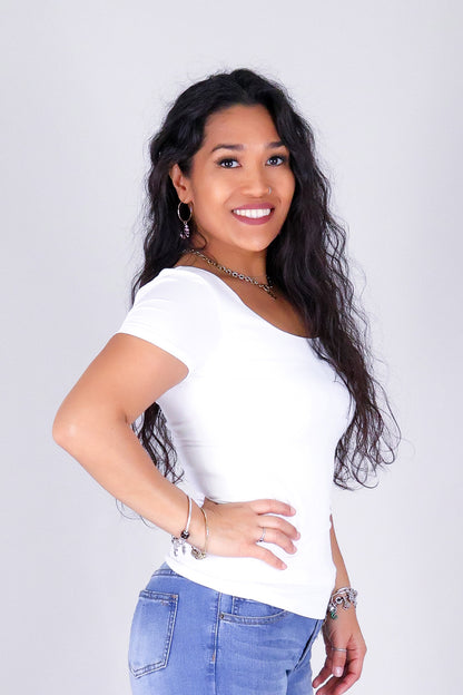 CLEAN SLATE SQUARE NECK TOP