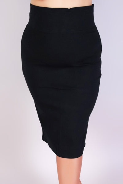 Jeans Warehouse Hawaii - PLUS Woven Long Skirt - PENCIL YOU IN SKIRT | By LABIJOU, CORP