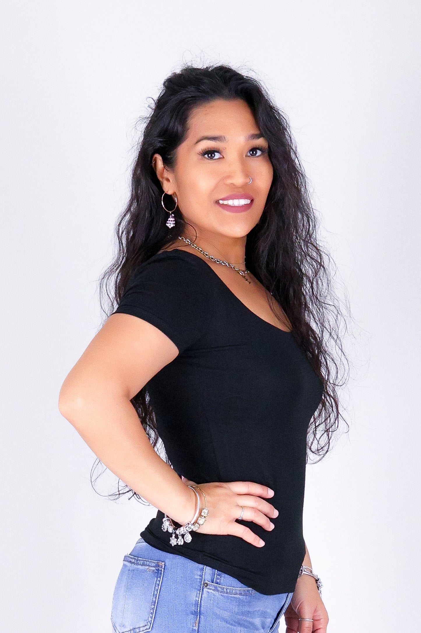 CLEAN SLATE SQUARE NECK TOP
