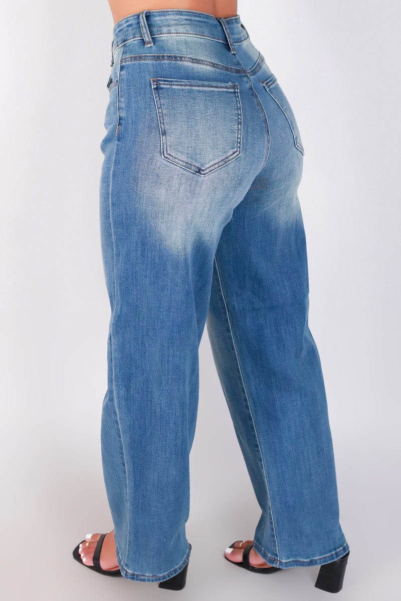 Jeans Warehouse Hawaii - JEANS - RHYAN WIDE LEG JEANS | By WAX JEAN