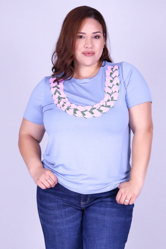 LOKELANI BUDS LEI TEE