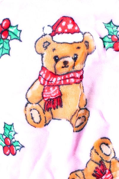 HOLIDAY TEDDY PAJAMA SHORTS