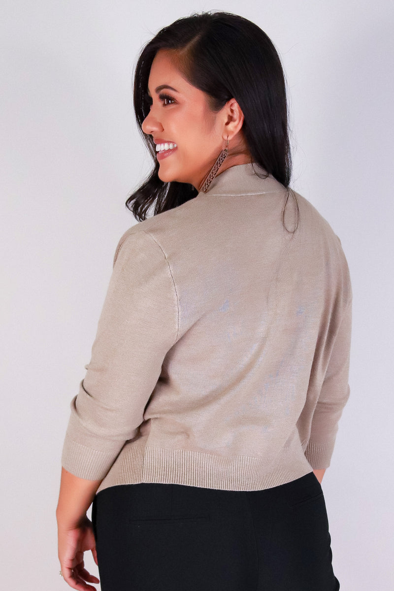 Jeans Warehouse Hawaii - PLUS SOLID LONG SLV CARDIGANS - TOO GOOD TO BE TRUE CARDIGAN | By CIELO
