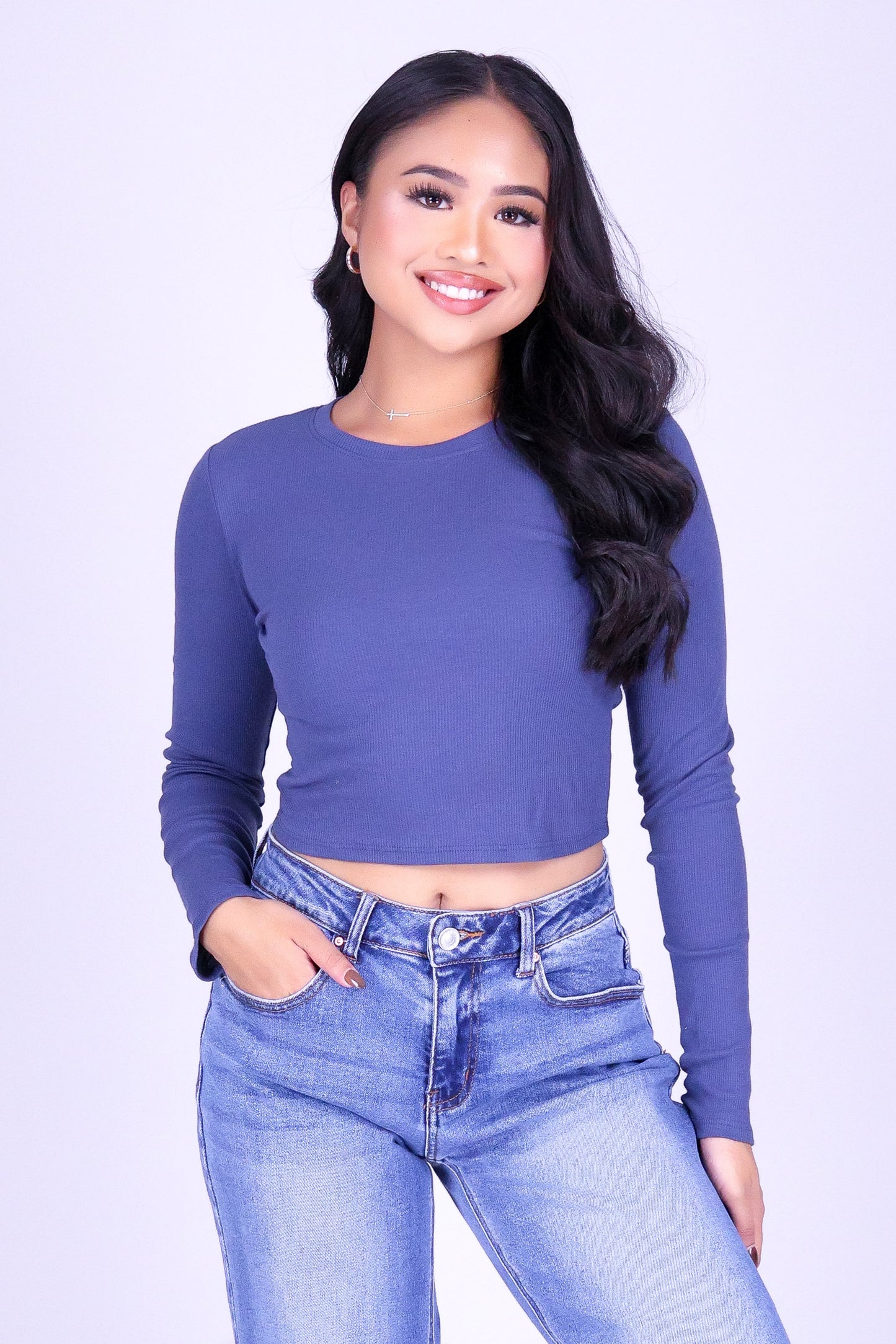 TAKE IT SLOW LONG SLEEVE TOP
