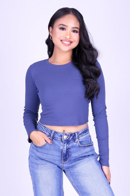 TAKE IT SLOW LONG SLEEVE TOP