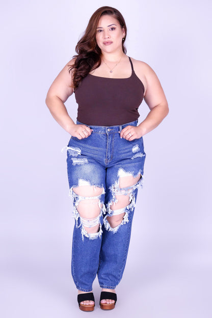 EASYGOING MOM JEANS