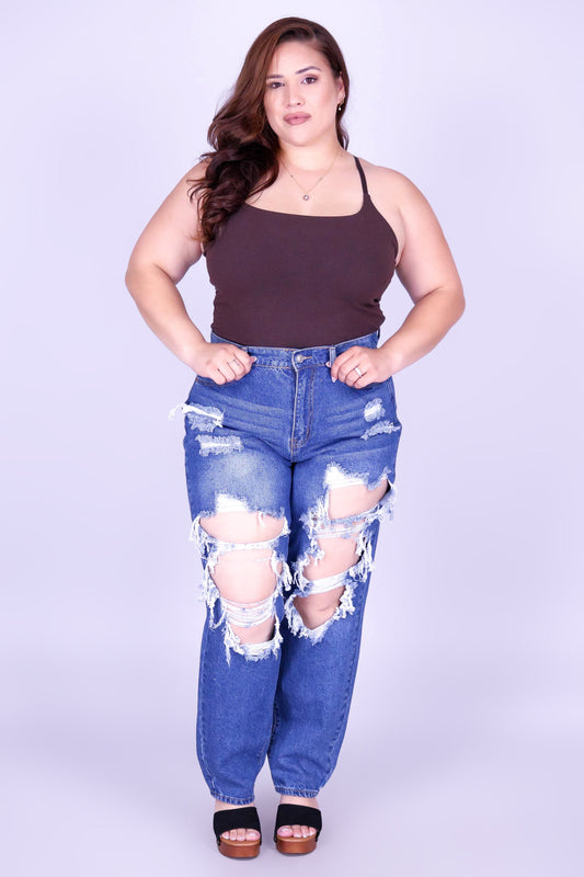 EASYGOING MOM JEANS