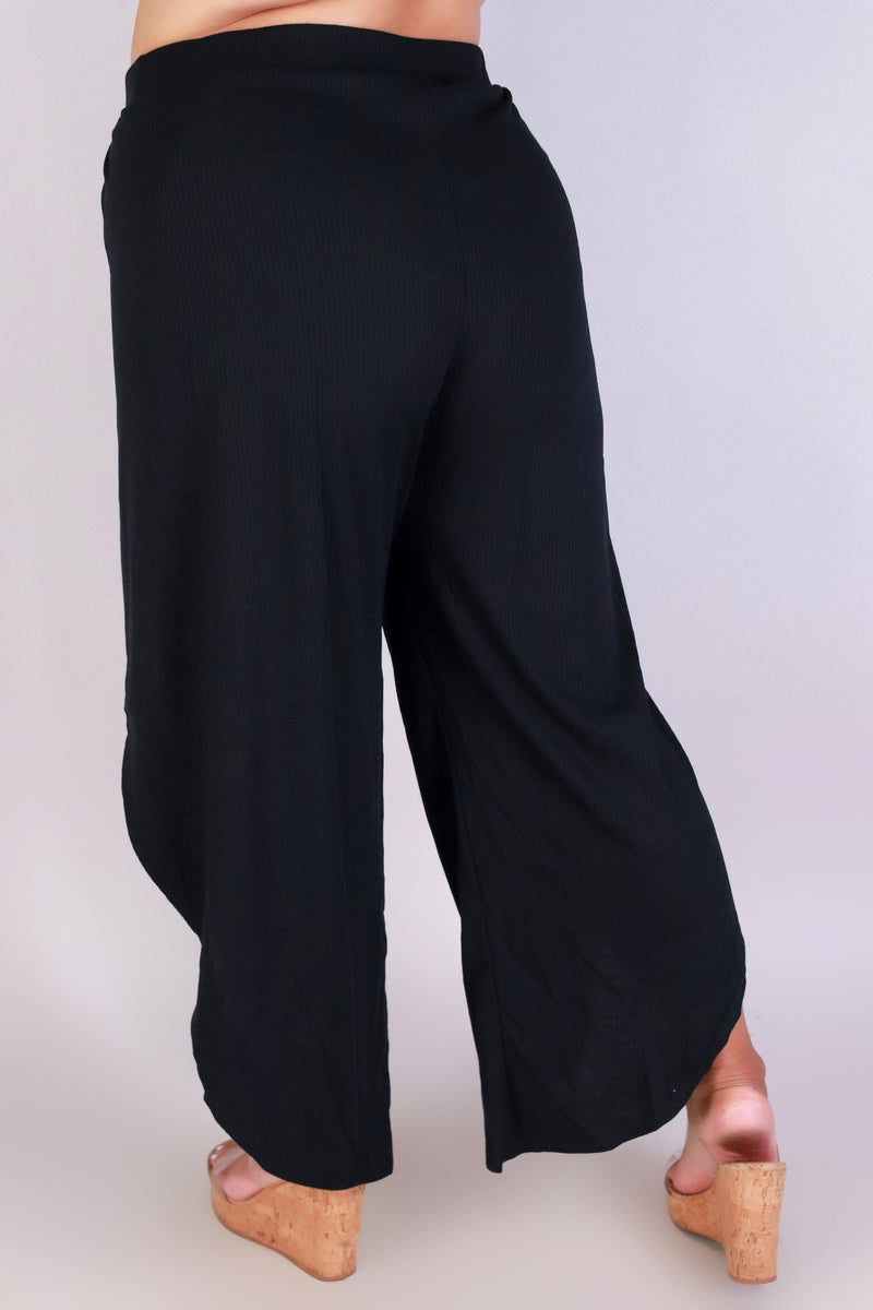 Jeans Warehouse Hawaii - PLUS SOLID DRESSY PANTS - CAREFREE CUTIE PANTS | By HAUTE FOX