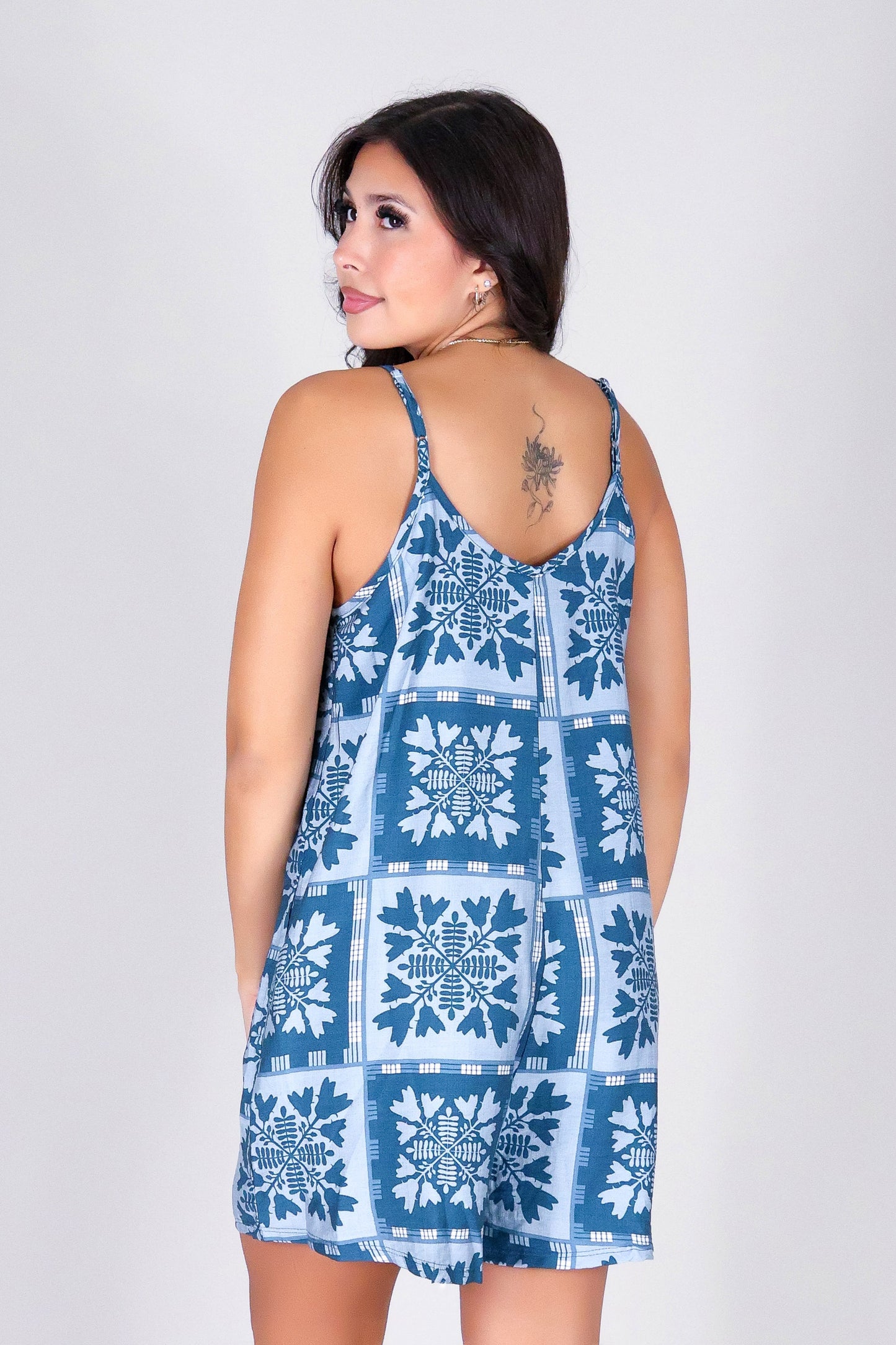 ULEI QUILT NO WAIST ROMPER