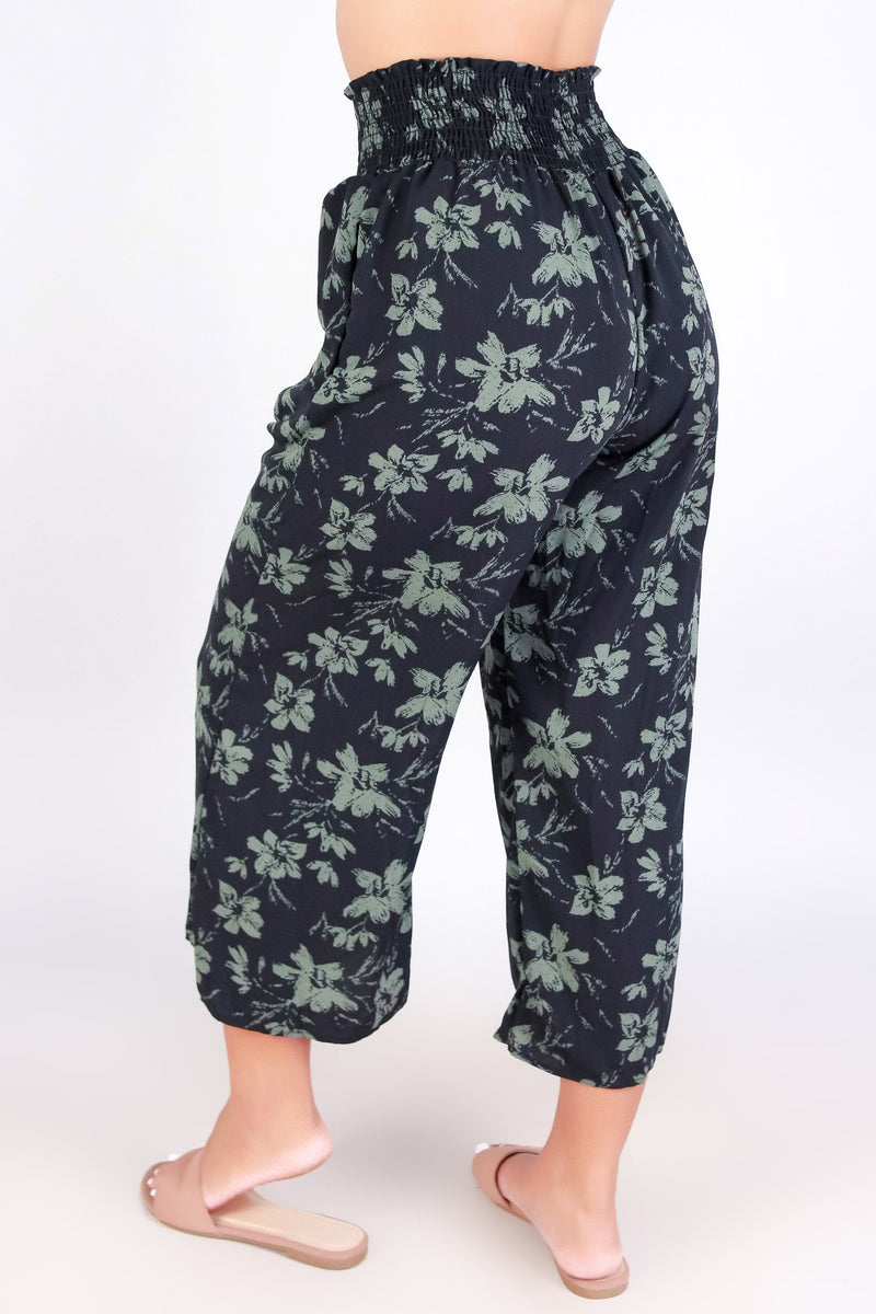 Jeans Warehouse Hawaii - PRINT WOVEN CAPRI&