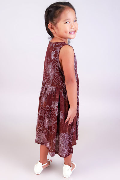 Jeans Warehouse Hawaii - DRESSES 2T-4T - PUA SLEEVELESS DRESS | KIDS SIZE 2T-4T | By LUZ