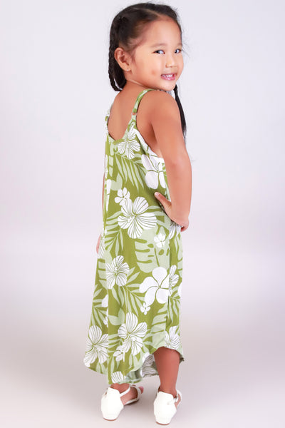 Jeans Warehouse Hawaii - DRESSES 2T-4T - TROPICAL NO WAIST JUMPSUIT | KIDS SIZE 2T-4T | By LUZ