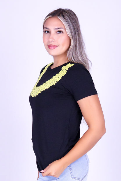 THICK PLUMERIA TEE