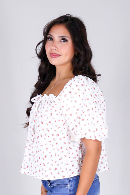 THE BLOOM SLEEVE TOP