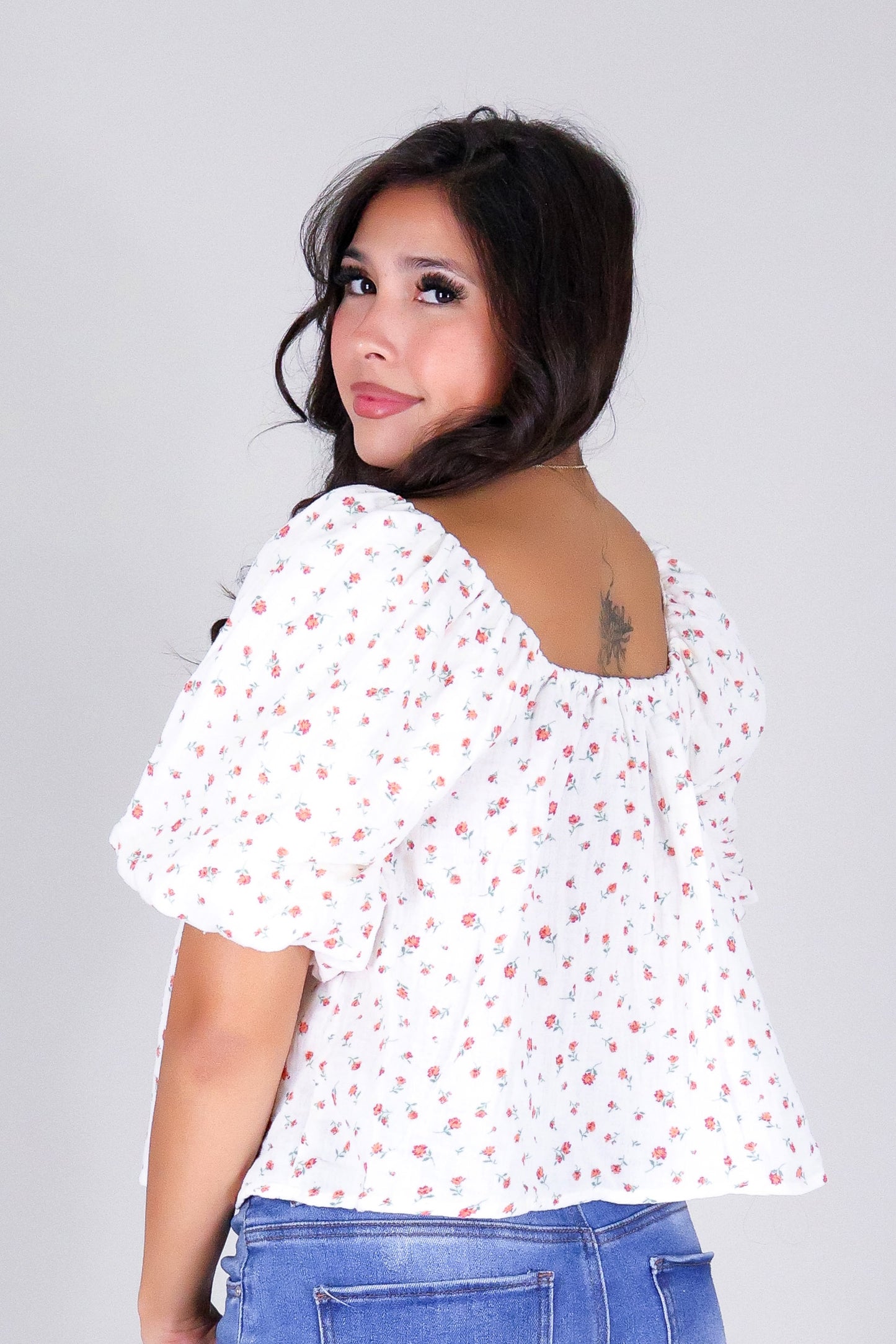 THE BLOOM SLEEVE TOP