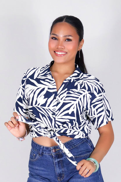 SUNLEAF BUTTON DOWN TOP