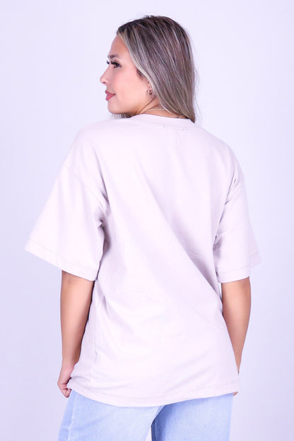 PIKAKE ROPE OVERSIZED TEE