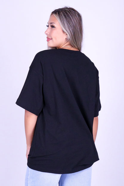 PIKAKE ROPE OVERSIZED TEE