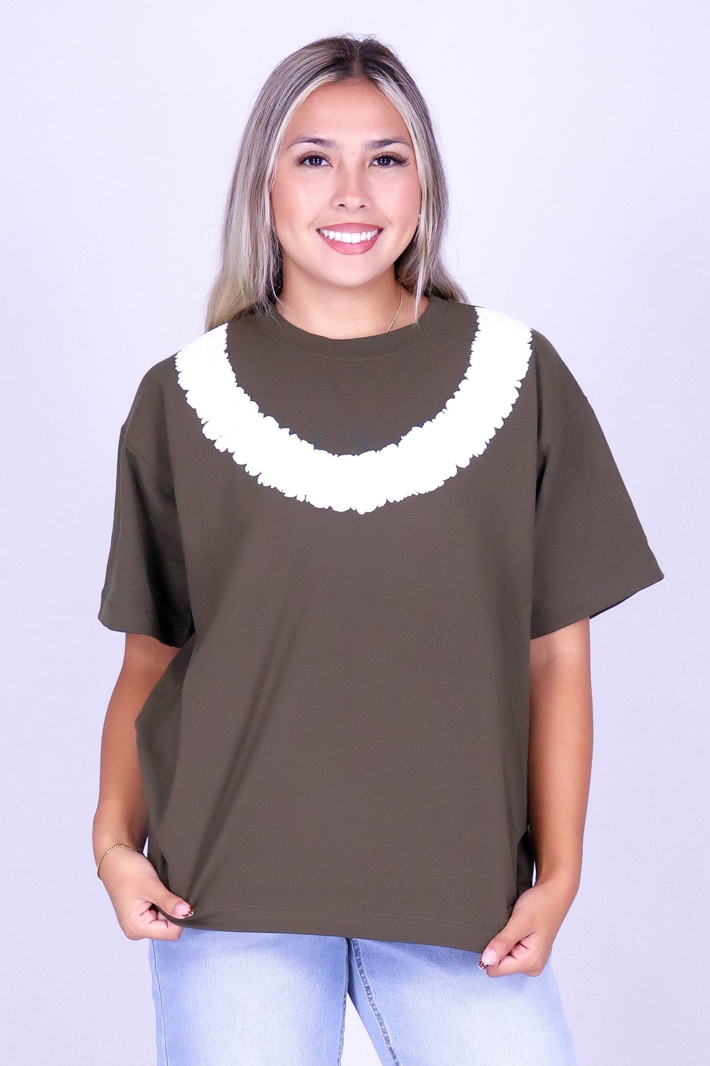 PIKAKE ROPE OVERSIZED TEE