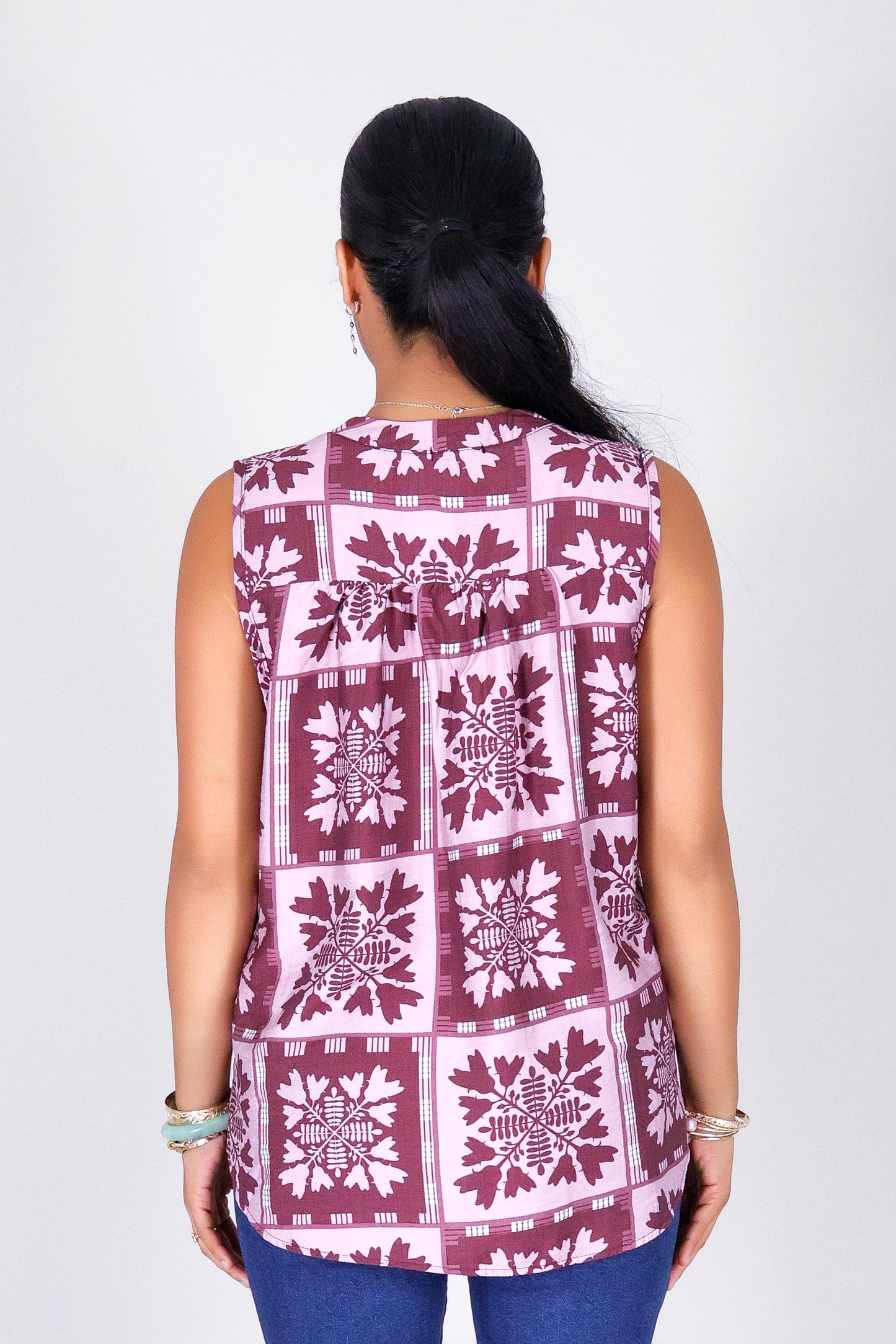 ULEI QUILT TANK BLOUSE