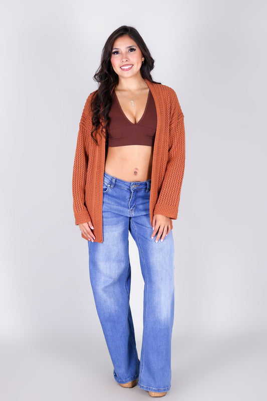 SNUGGLE FORM SWEATER CARDIGAN