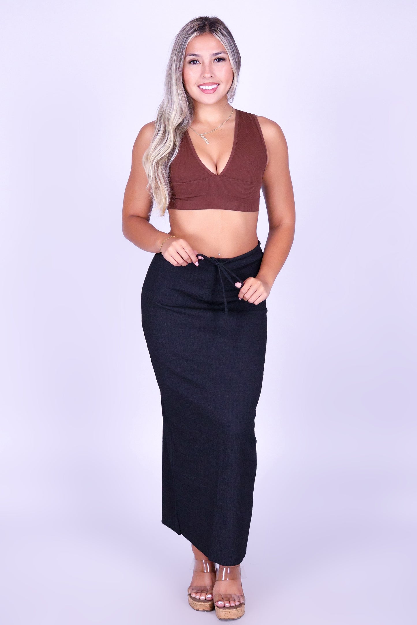 WEEKEND FLOW LONG SKIRT