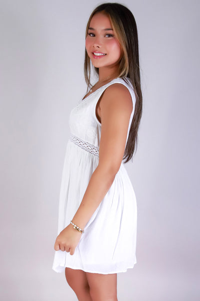 Jeans Warehouse Hawaii - S/L SHORT SOLID DRESSES - RUSTIC ROMANCE DRESS | By ULTIMATE OFFPRICE