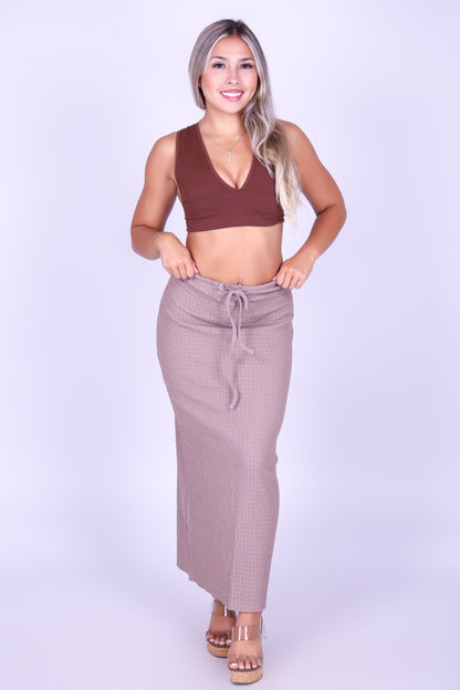 WEEKEND FLOW LONG SKIRT