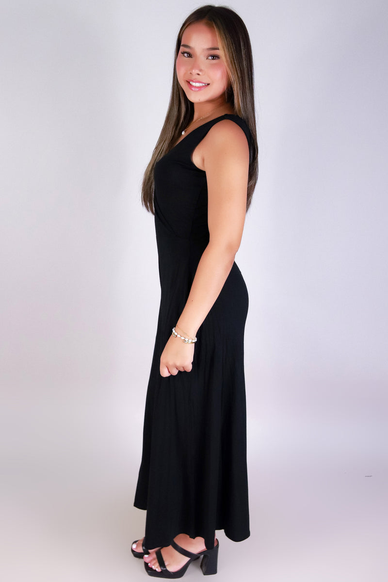 Jeans Warehouse Hawaii - SOLID CASUAL JUMPSUITS - DOUBLE DARE JUMPSUIT | By ZENANA (KC EXCLUSIVE,INC