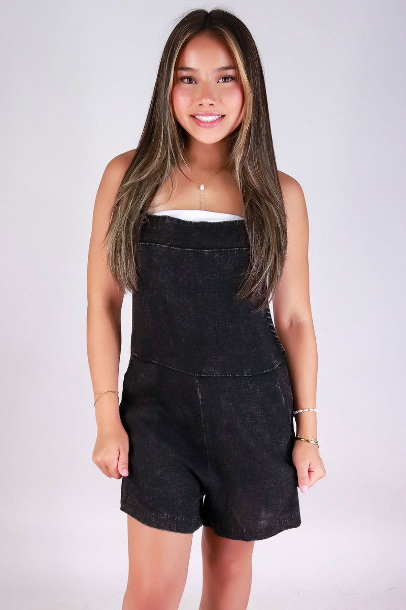 Jeans Warehouse Hawaii - SOLID CASUAL ROMPERS - CAN&