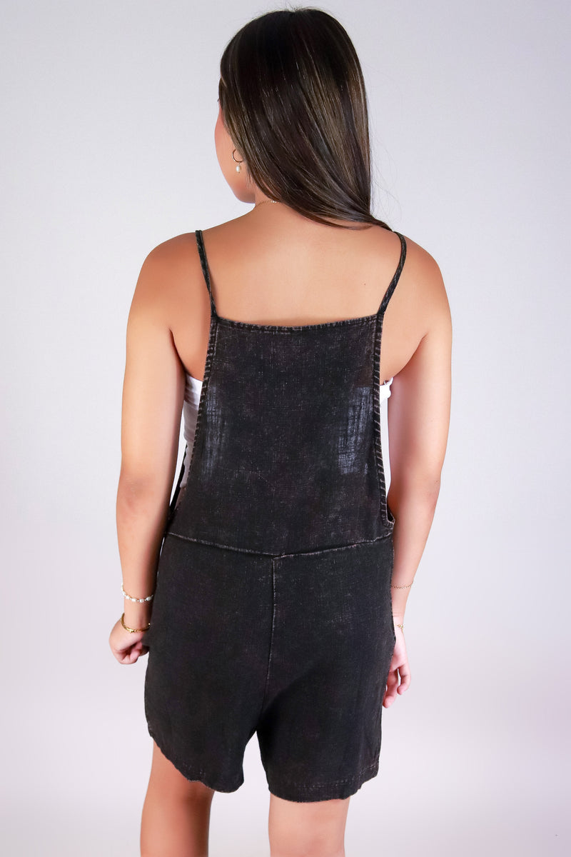 Jeans Warehouse Hawaii - SOLID CASUAL ROMPERS - CAN&