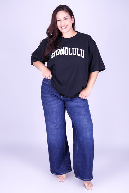 HONOLULU OVERSIZED TEE