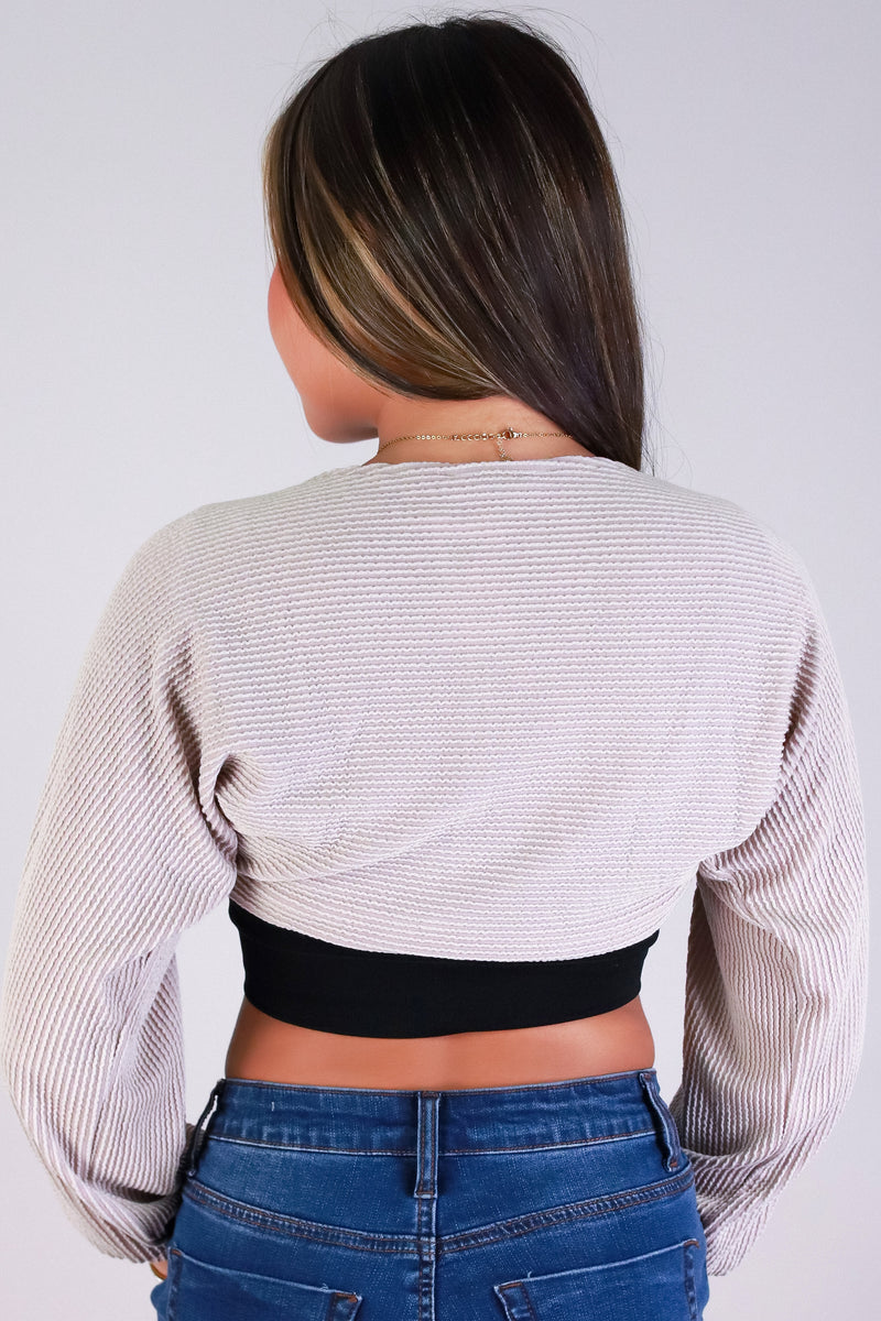 Jeans Warehouse Hawaii - LS SHRUGS/CARDIGANS - ALL ABOUT ME BOLERO | By PAPERMOON/ B_ENVIED