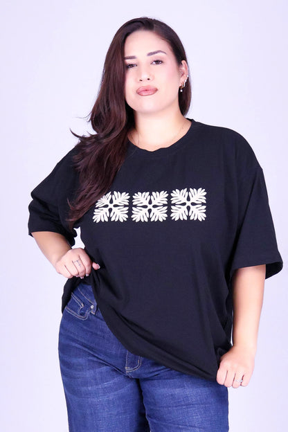3 LAUAE QUILT OVERSIZED TEE