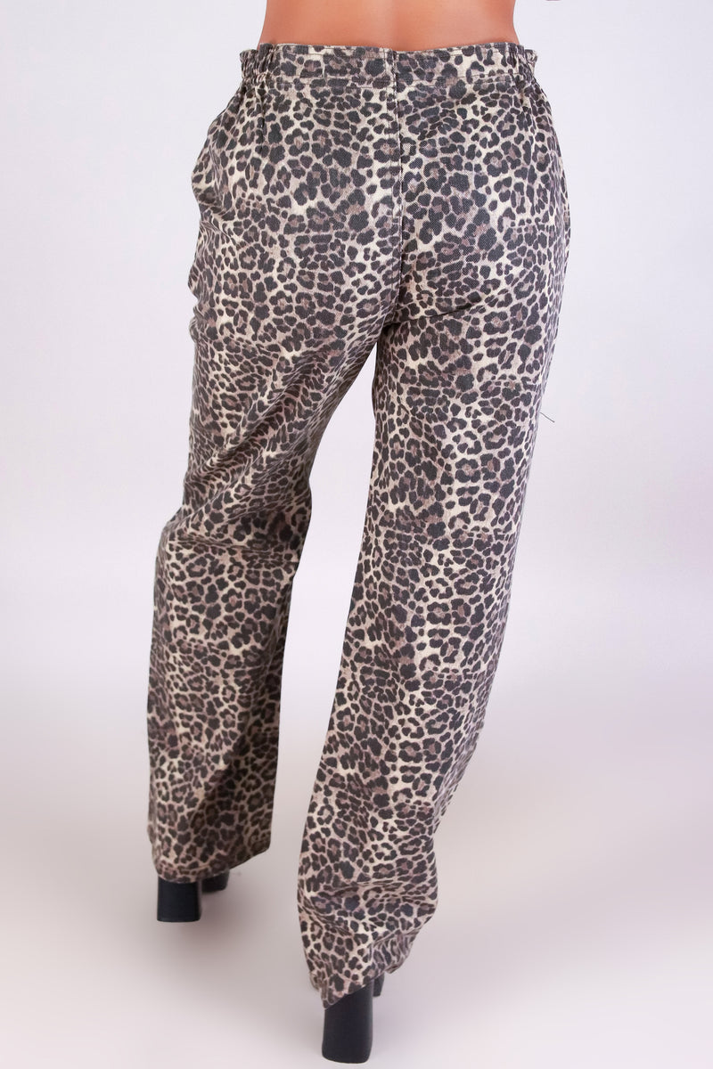 Jeans Warehouse Hawaii - PRINT WOVEN PANTS - SPOT ME LATER PANTS | By ACTIVE USA